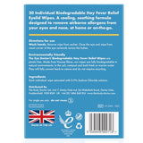 The Eye Doctor Allergy Eyelid Wipes GOODS Superdrug