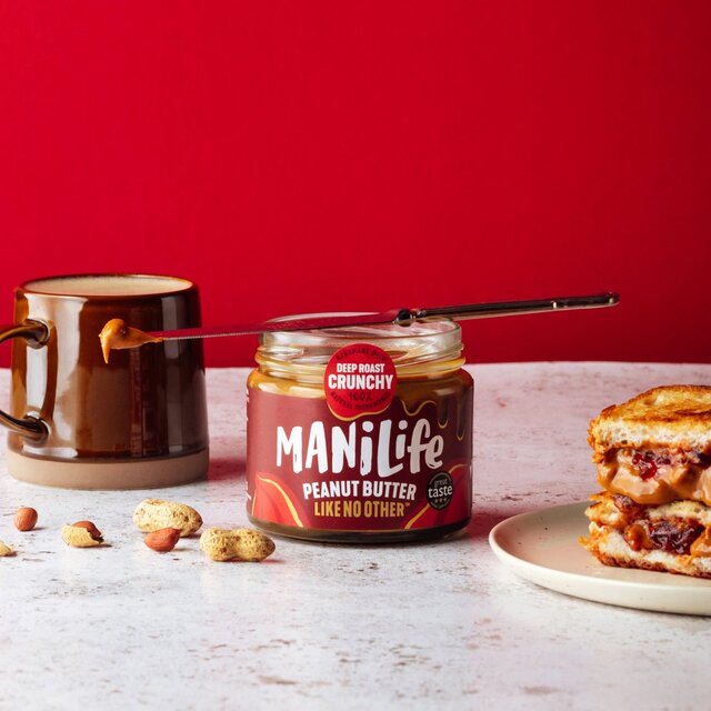 ManiLife Deep Roast Crunchy Peanut Butter 275g - McGrocer