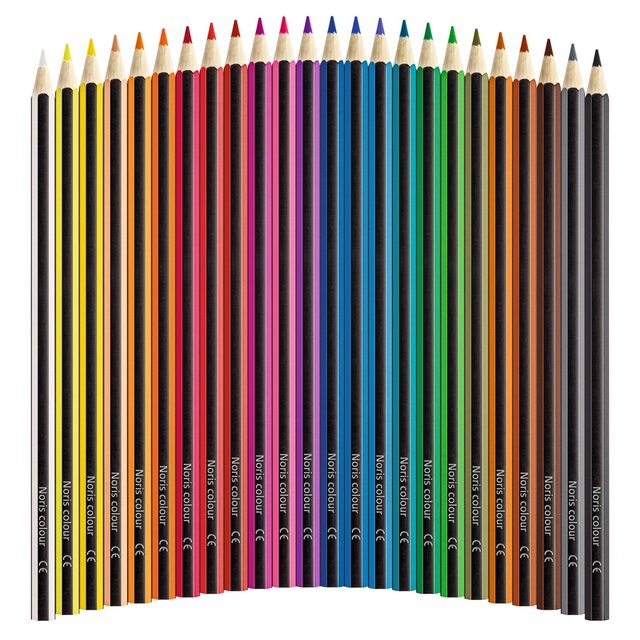 Staedtler Noris Colour Colouring Pencils 24 per pack GOODS M&S