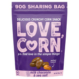 LOVE CORN Milk Chocolate & Sea Salt 90g - McGrocer