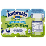 Ambrosia Custard Mini Pots 30% Reduced Sugar 6 x 55g - McGrocer