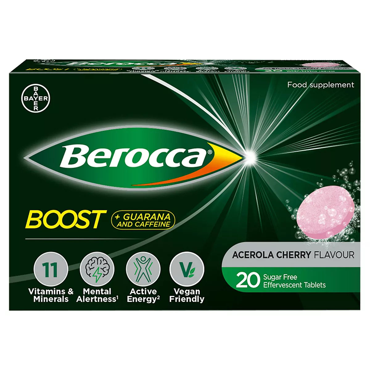 Berocca Boost Energy Vitamin - 20 Tablets - McGrocer