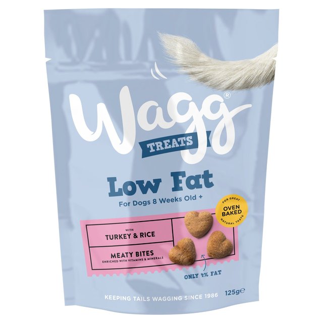 Wagg Low Fat Dog Treats with Turkey & Rice 125g GOODS M&S