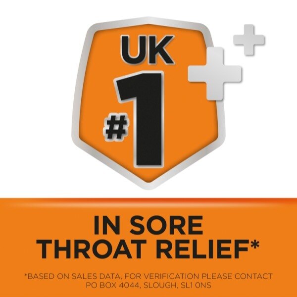 Strepsils Orange With Vitamin C Sore Throat Lozenges 36s GOODS Superdrug