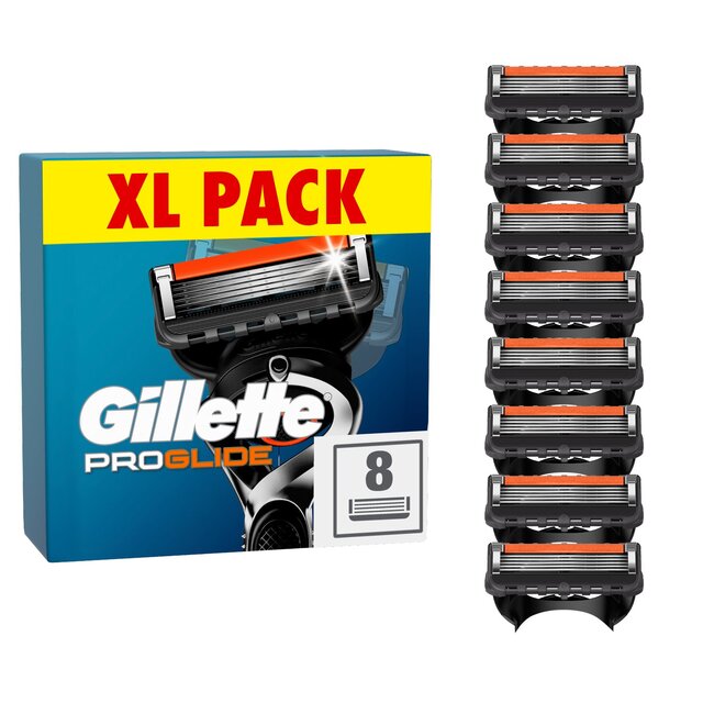 Gillette ProGlide Razor Blades 8 per pack - McGrocer