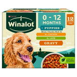 Winalot Puppy Food Pouches Mixed in Gravy 12x GOODS ASDA