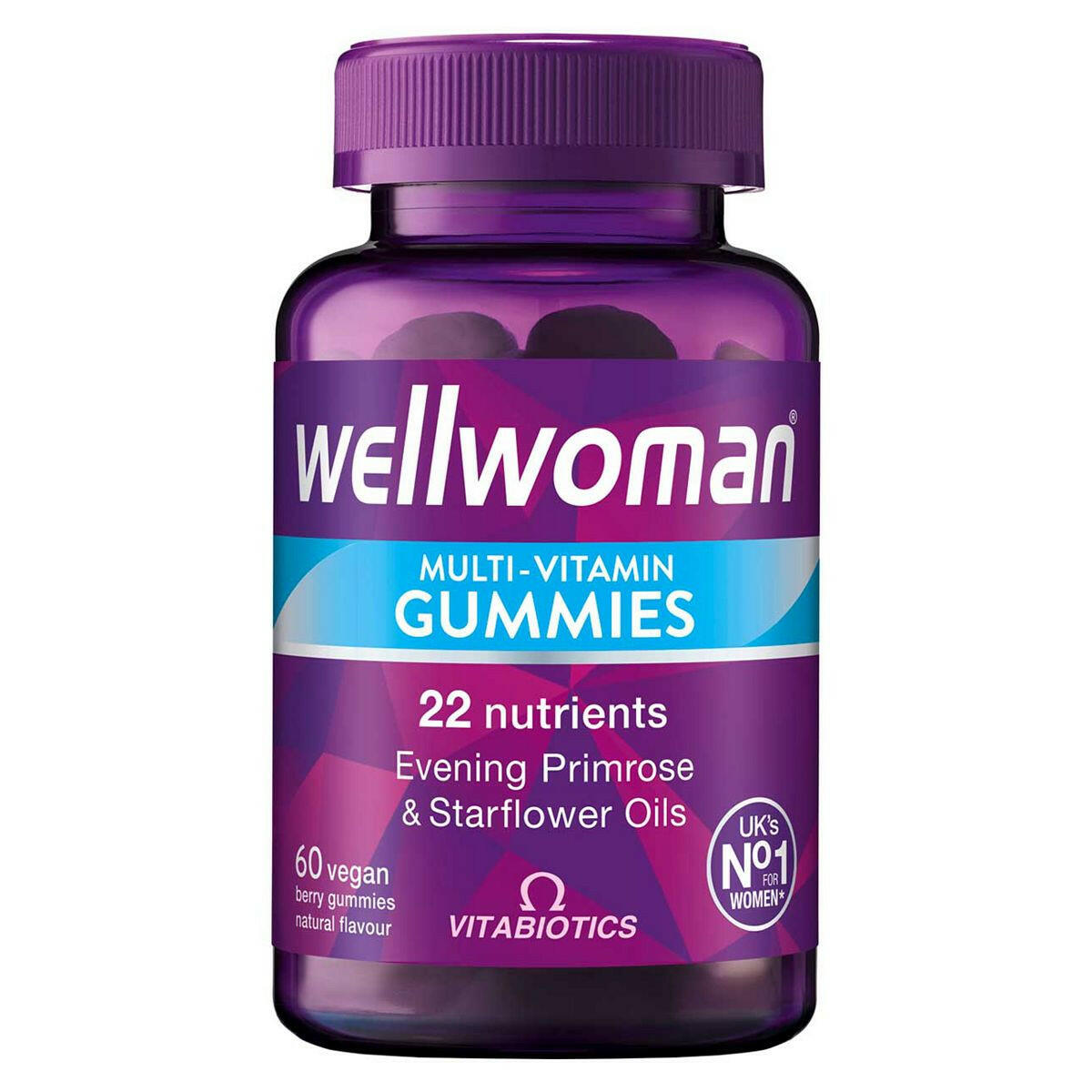 Vitabiotics Wellwoman Multi-Vitamin Gummies 60 Vegan Berry Gummies GOODS Boots