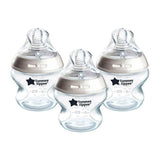 Tommee Tippee Natural Start Anti-Colic Baby Bottle, Slow Flow Breast-Like Teat, Anti-Colic Valve, Self-Sterilising, Pack of 3 GOODS Boots