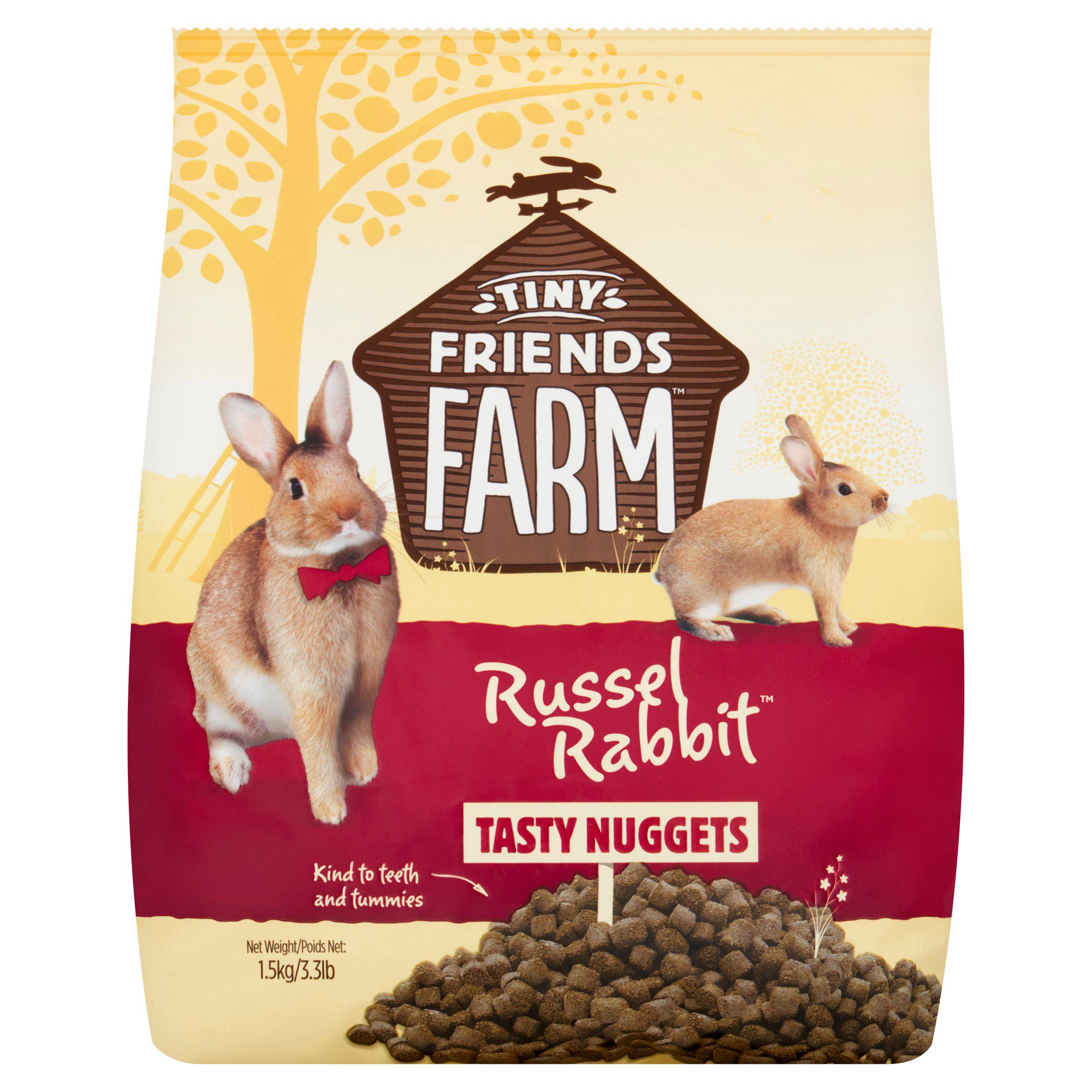 Tiny Friends Farm Russel Rabbit Tasty Nuggets 1.5kg GOODS Sainsburys