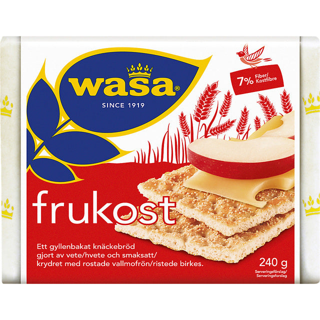 Wasa Frukost Wheat Crispbread with Poppy Seed 240g GOODS M&S