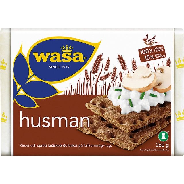 Wasa Husman Rye Crispbread 260g GOODS M&S