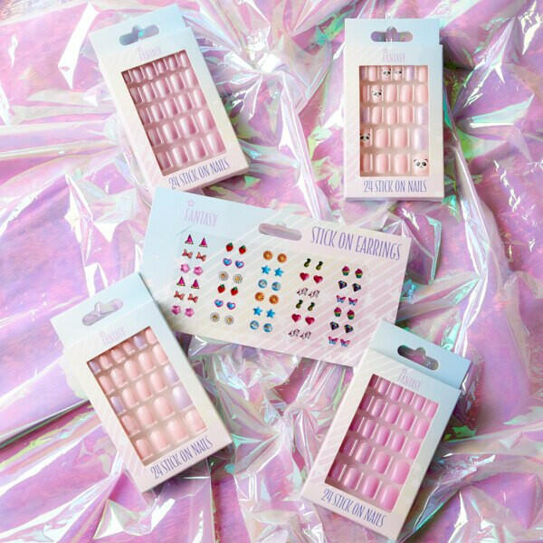 Superdrug Fantasy Kids Panda Stick On Nails GOODS Superdrug
