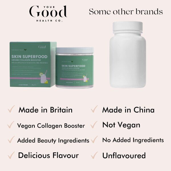 Your Beauty Vegan Collagen Booster Pink Lemonade 120g GOODS Superdrug