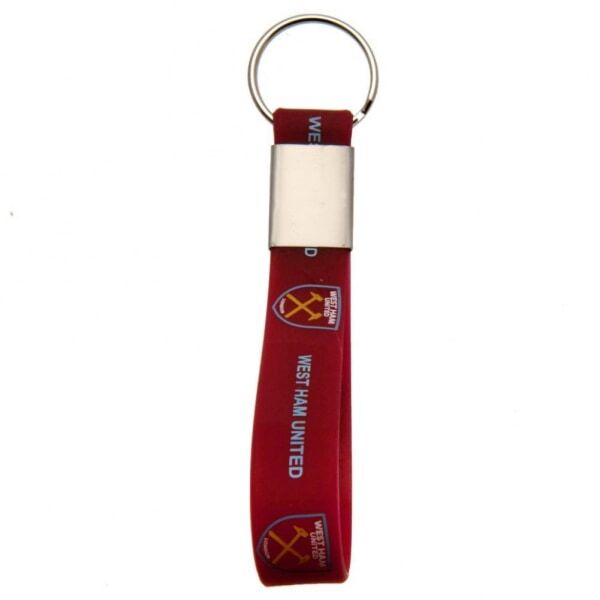 West Ham United FC Silicone Keyring GOODS Superdrug