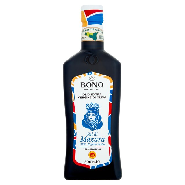 Bono Sicilian PDO Val di Mazara Extra Virgin Olive Oil 500ml - McGrocer
