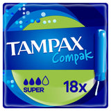 Tampax Compak Super Tampons Applicator GOODS ASDA