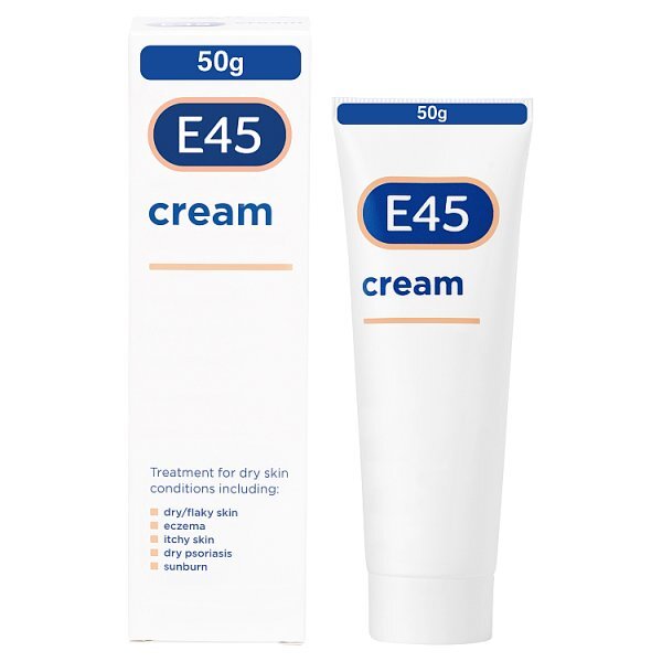 E45 Moisturising Cream for Dry Skin 50g - McGrocer