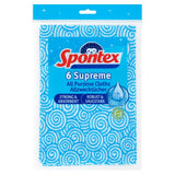 Spontex Supreme All Purpose Cloth 6 per pack GOODS M&S
