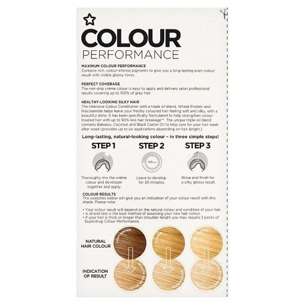 Superdrug Colour Performance 10.03 Golden Beige Blonde GOODS Superdrug
