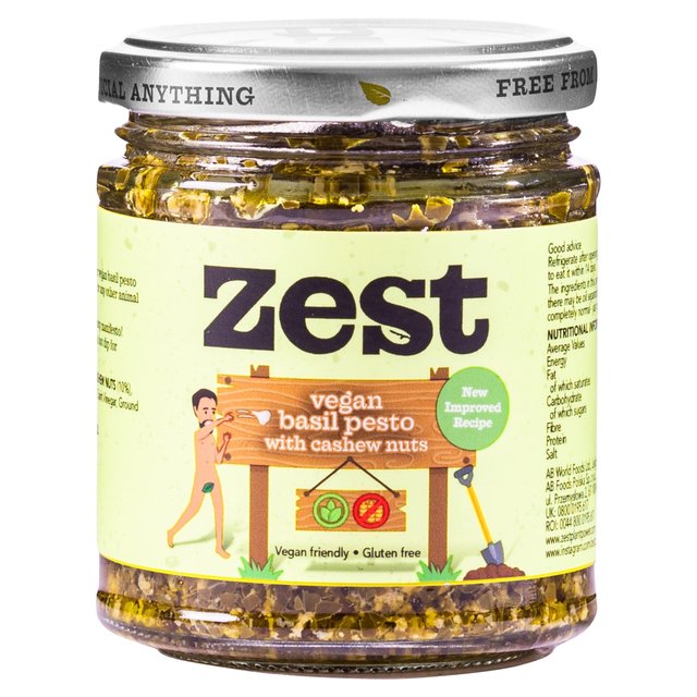 Zest Vegan Basil Pesto 165g GOODS M&S