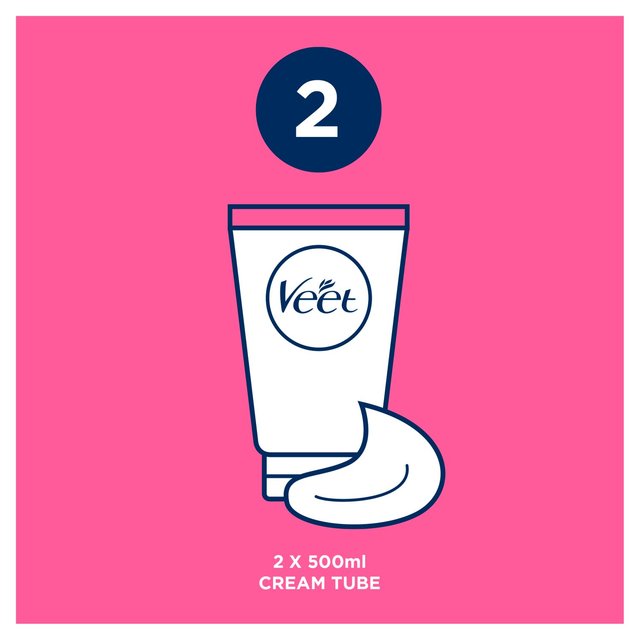 Veet Pure Hair Removal Kit Face Sensitive Skin   2 x 50ml GOODS M&S