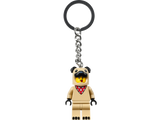 French Bull Dog Guy Keyring