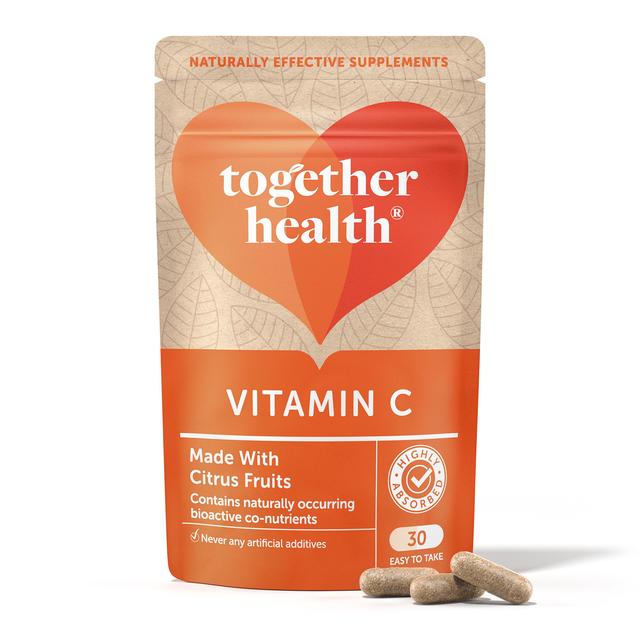 Together Blood Orange Vitamin C With Bioflavonoids Capsules 30 per pack GOODS M&S