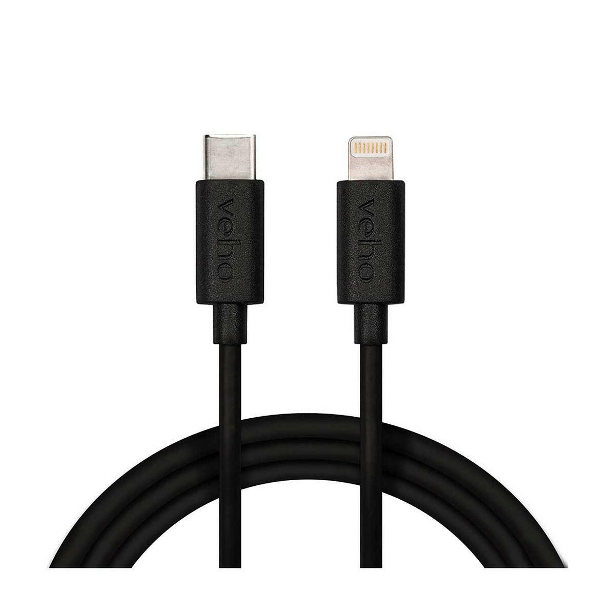 Veho USB-C to Lightning Charge and Sync Cable 1m GOODS Boots