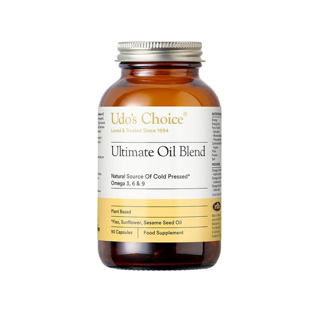 Udo's Choice Ultimate Oil Blend Omega 3 & 6 Capsules 1000mg 90 per pack GOODS M&S