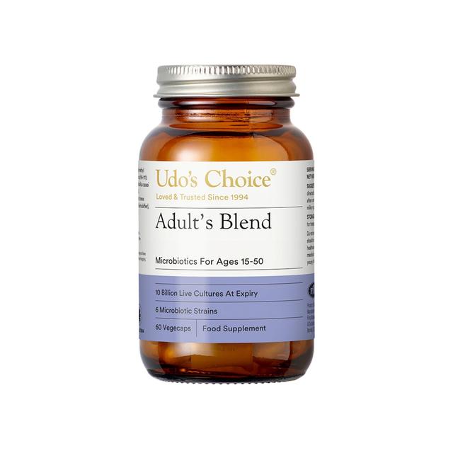 Udo's Choice Adult's Blend Microbiotics Supplement Vegetable Capsules 60 per pack GOODS M&S