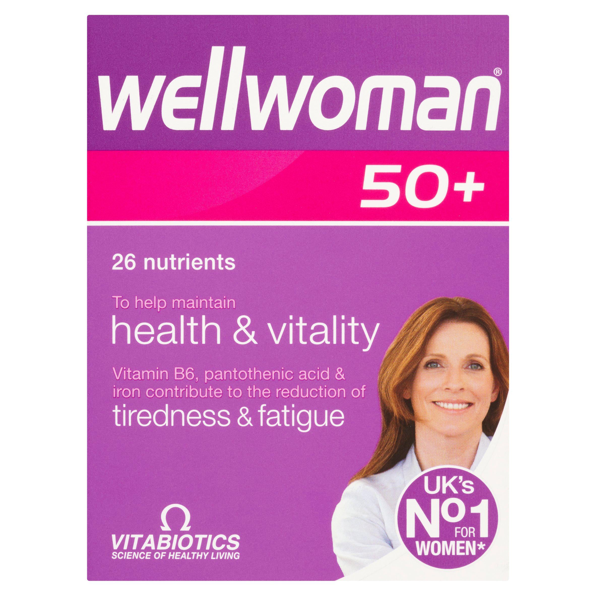 Vitabiotics Wellwoman 50+ Tablets x30 GOODS Sainsburys