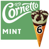 Cornetto Ice Cream Cone Mint 6x 90 ml