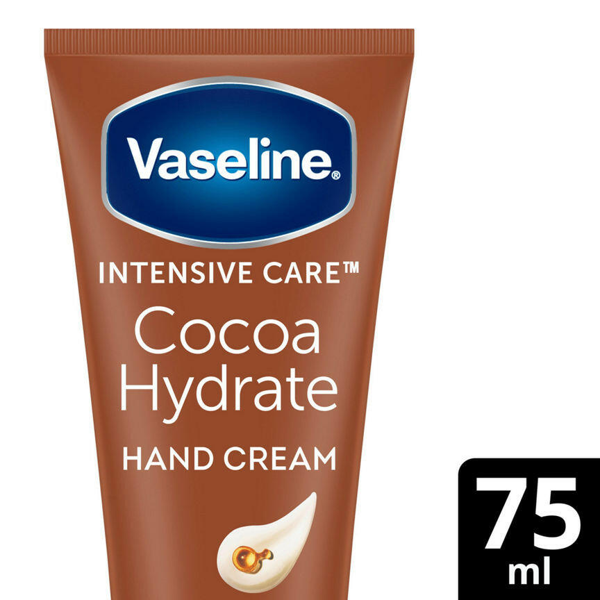 Vaseline Intensive Care Hand Cream Cocoa Hydrate 75 ml GOODS ASDA