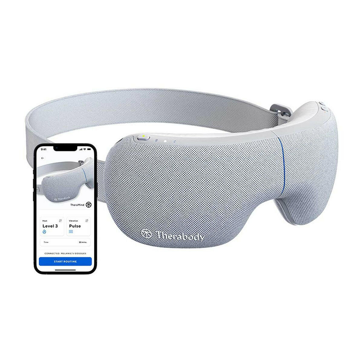 Therabody SmartGoggles - Smart Eye Massager with Heat, Vibration & Sound Therapy for Sleep, Headaches, Stress Relief GOODS Boots