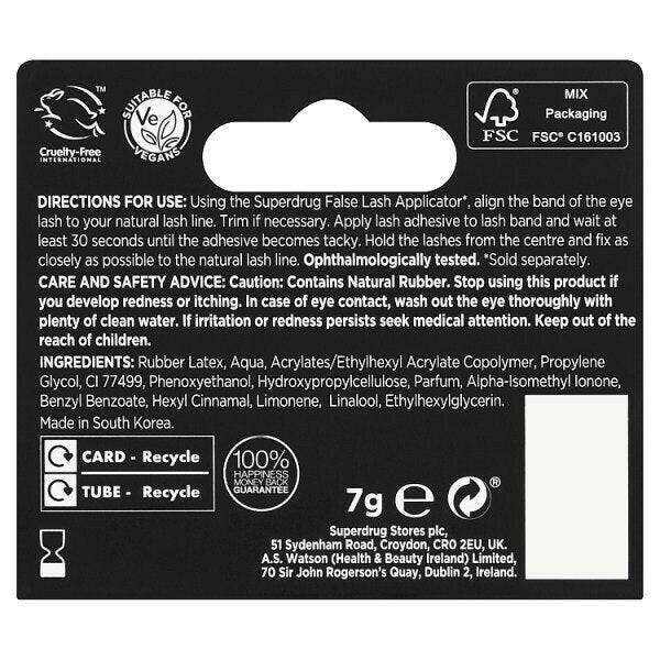 Superdrug Lash Glue Black GOODS Superdrug
