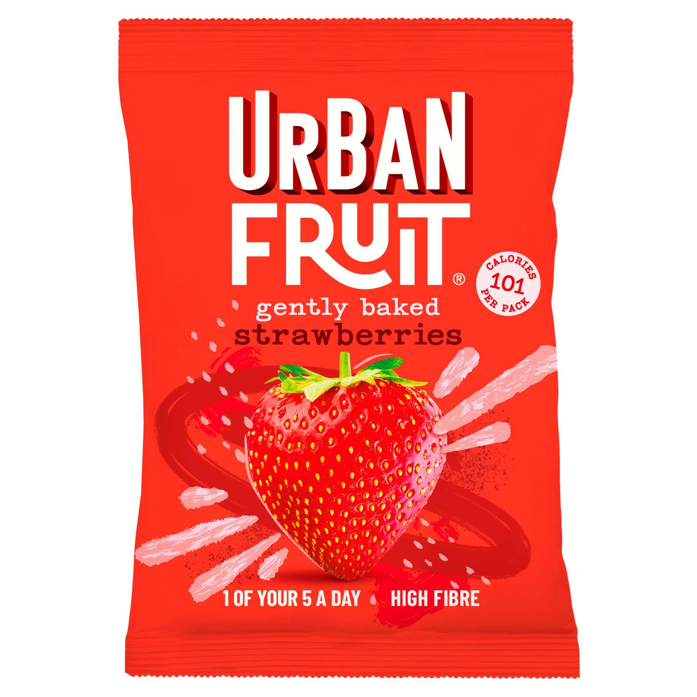 Urban Fruit Gently Baked Strawberries 35g GOODS Sainsburys