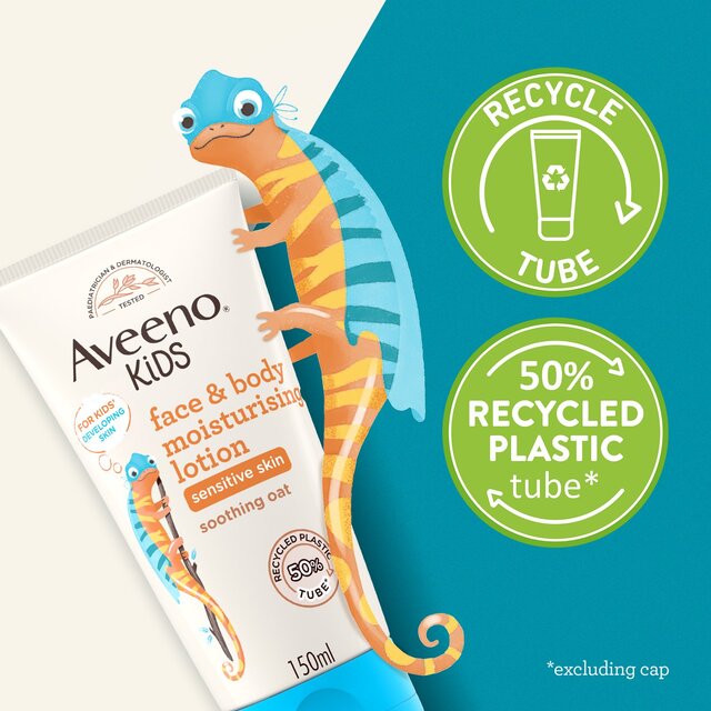 Aveeno Kids Face & Body Moisturising Lotion   150ml - McGrocer