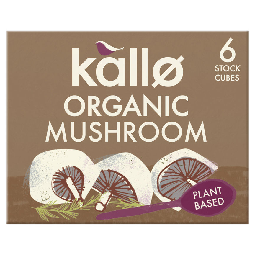 Kallo Organic Mushroom Stock Cubes - McGrocer
