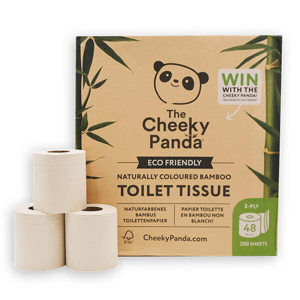The Cheeky Panda Bamboo Unbleached Toilet Paper 48 GOODS Superdrug