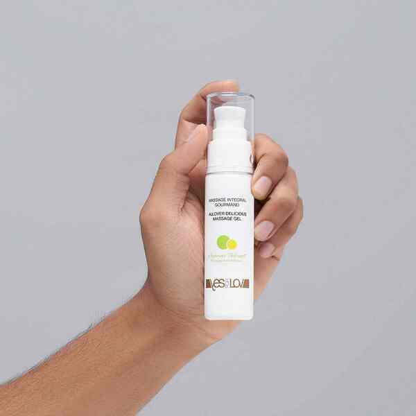 YESforLOV All Over Pineapple Green Tea Massage Gel 50ml GOODS Superdrug