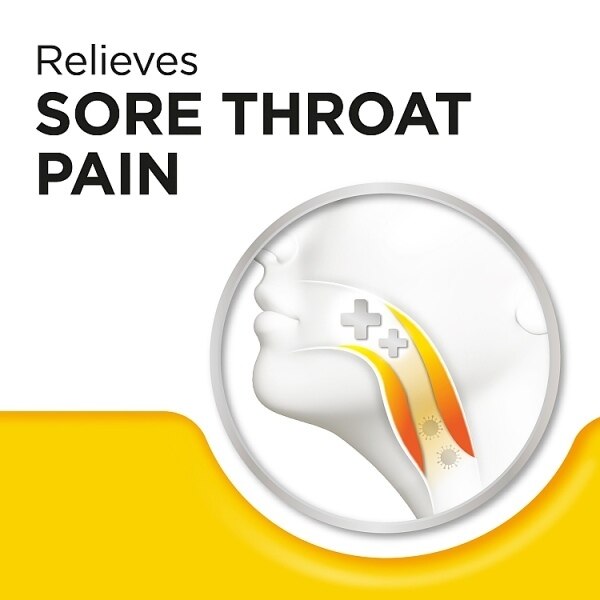 Strepsils Honey & Lemon Sore Throat Relief Lozenges 36s GOODS Superdrug