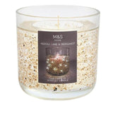 M&S Neroli Lime & Bergamot Gold Light Up Candle - McGrocer