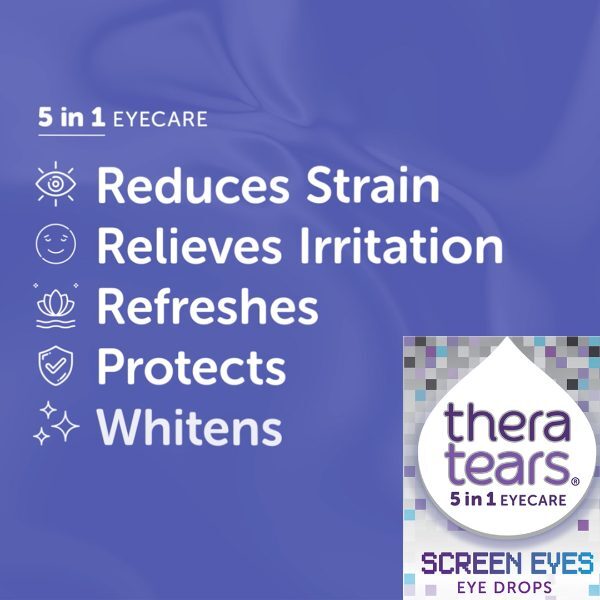 Thera Tears 5 In 1 Screen Eyes Eye Drops 10ml GOODS Superdrug