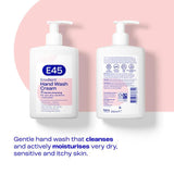 E45 Emollient Wash Cream gentle cleansing for very dry skin Pump 250ml - McGrocer
