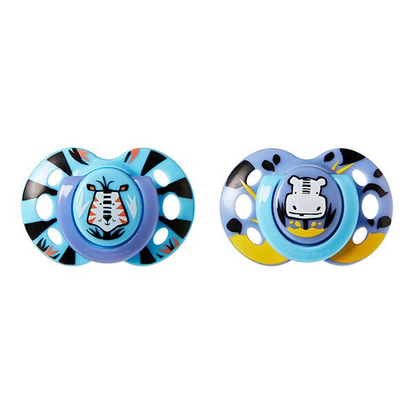 Tommee Tippee Closer to Nature Soothers Fun 6-18m GOODS Superdrug