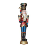 8ft (2.4m) Pre-lit Grand Nutcracker with 42 Colour LED and Music - McGrocer