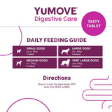 YuMOVE Dog Digestive Health Probiotics Supplement 300 per pack GOODS M&S