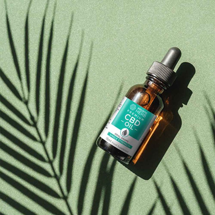 Holistic Herb Premium CBD Oil Double Strength 15ml - McGrocer