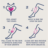 Veet Expert Wax Strips Legs & Body Normal Hair Removal 20s GOODS Superdrug