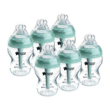 Tommee Tippee Advanced Anti-Colic Baby Bottle, 260ml, Slow-Flow Breast-Like Teat, Triple-Vented Anti-Colic Wand, Pack of 6 GOODS Boots